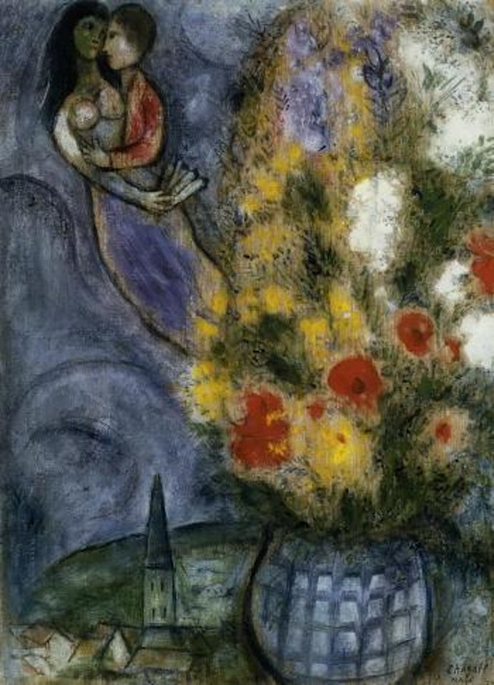 Coquelicots by Marc Chagall