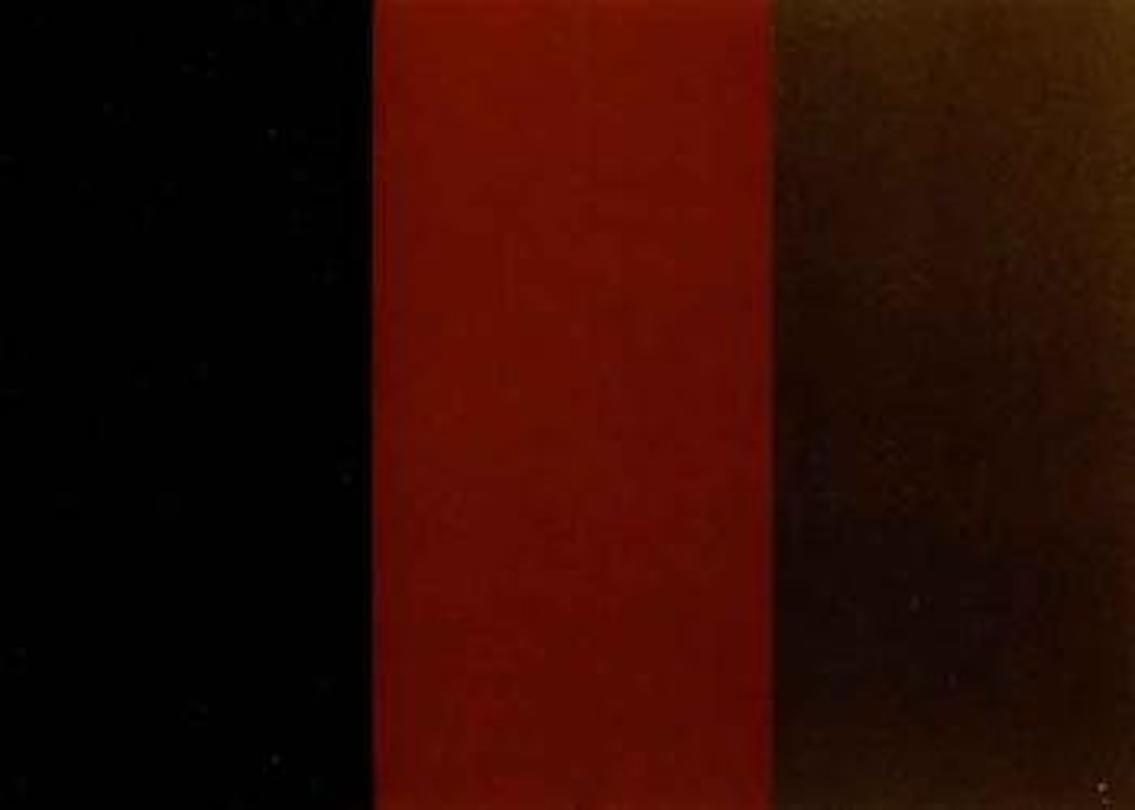 Noir-rouge-or by Gerhard Richter