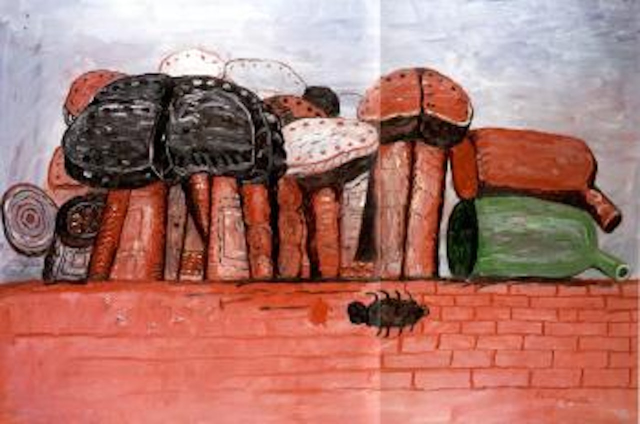 The wall II by Philip Guston