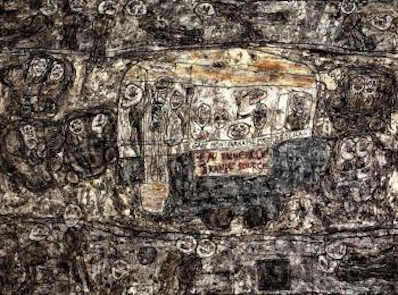 Paris Montparnasse by Jean Dubuffet