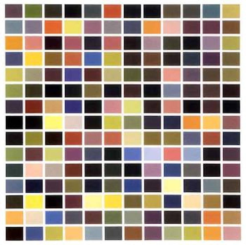 180 Farben by Gerhard Richter