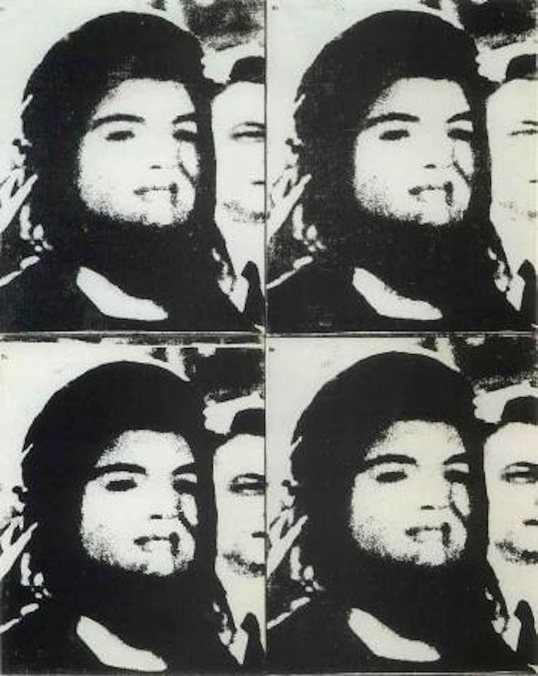 Four Jackies by Andy Warhol