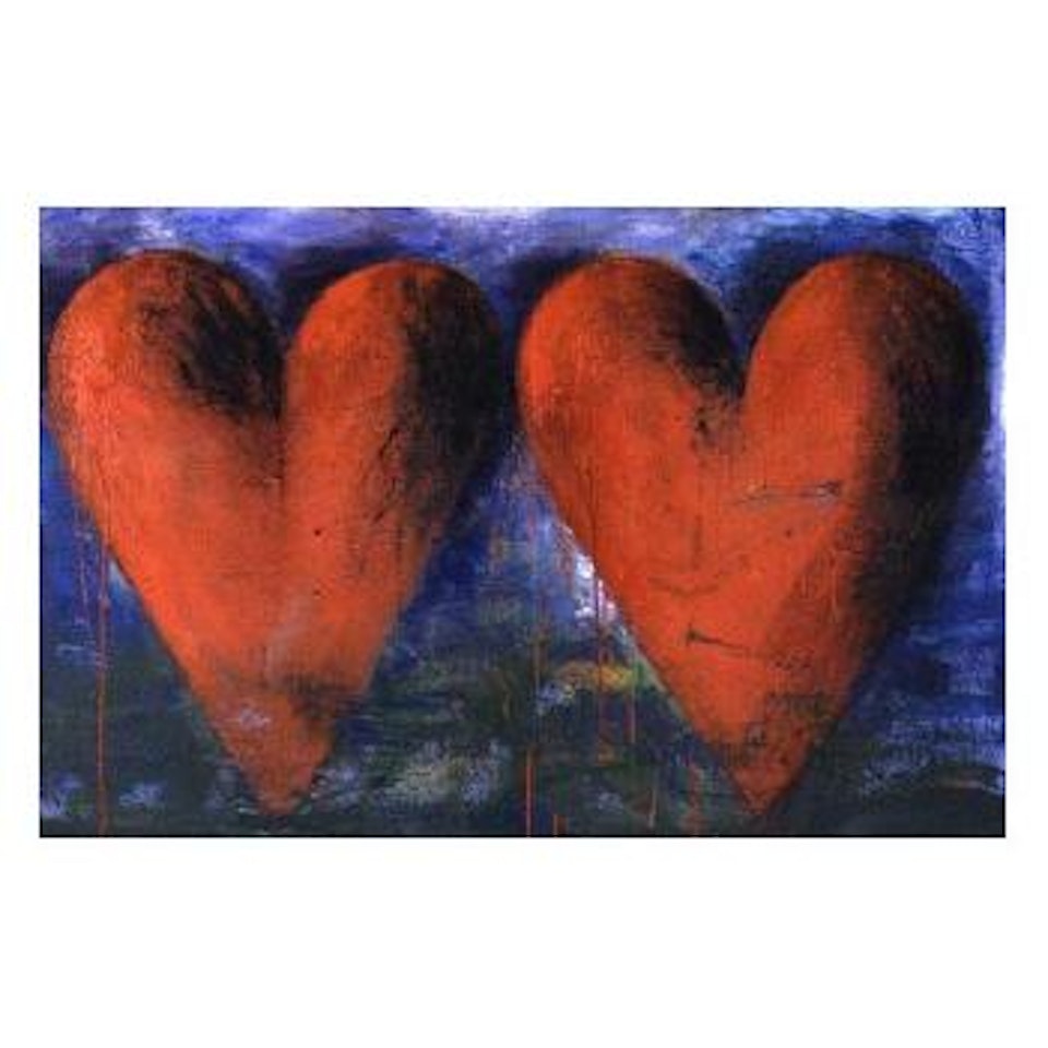 Two hearts meet in Walla Walla by Jim Dine