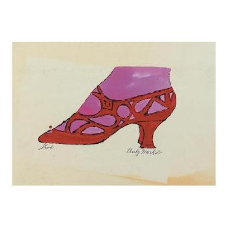Shoe by Andy Warhol