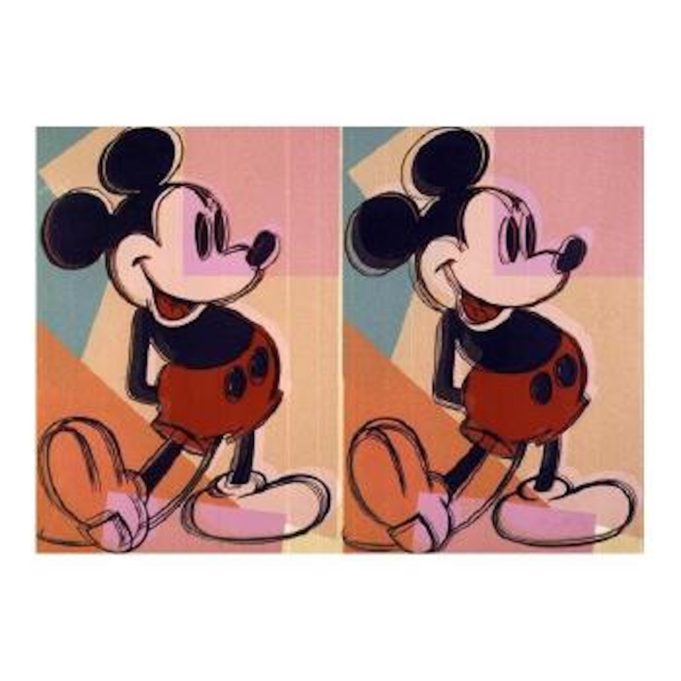 Double Mickey Mouse by Andy Warhol