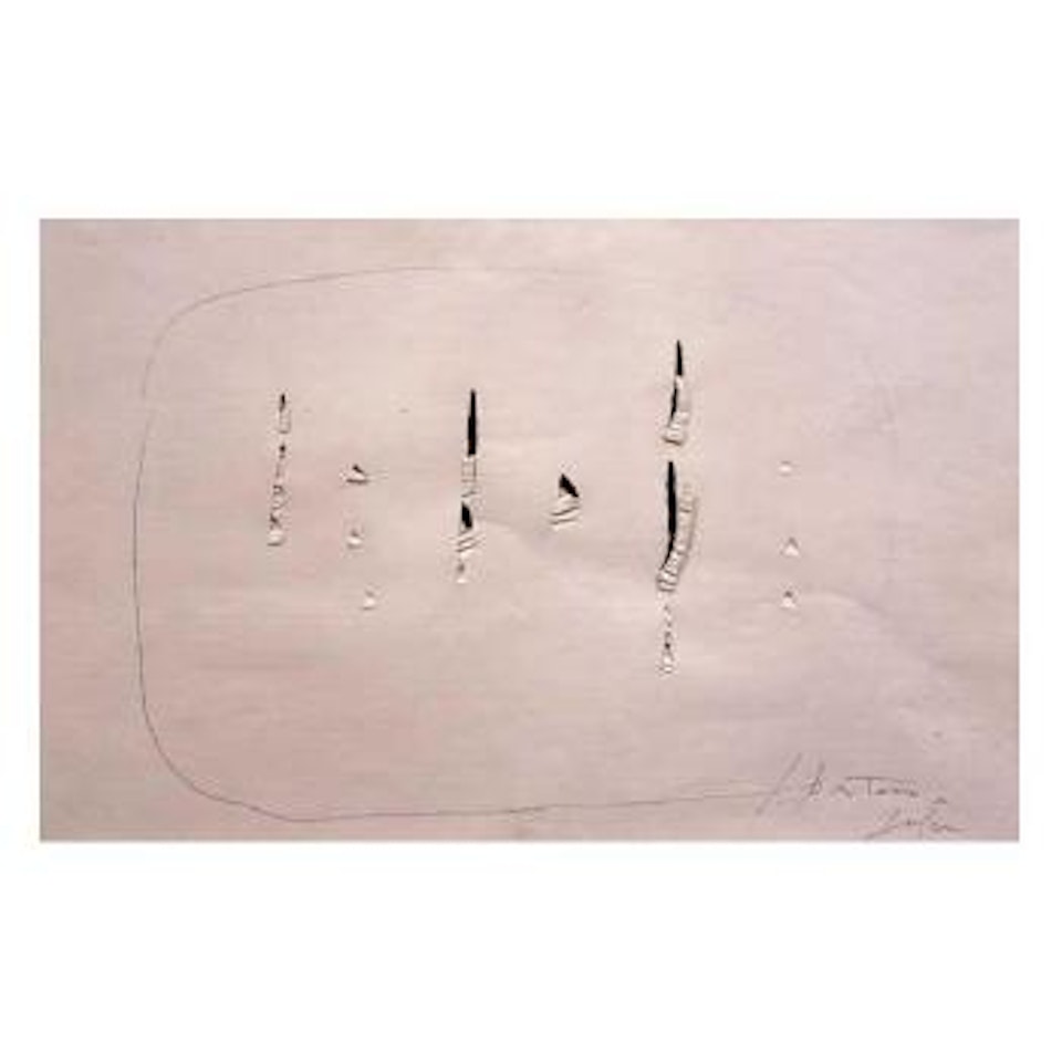 Spatial concept by Lucio Fontana