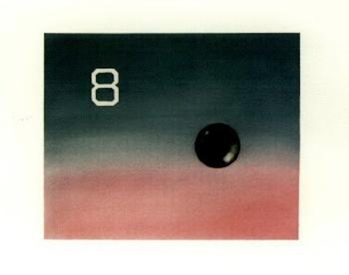 8 ball by Ed Ruscha