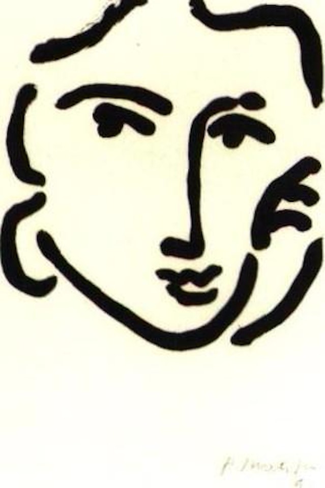 Nadia au regard seriuex by Henri Matisse