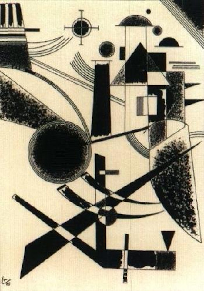 Lithographie No lll by Wassily Kandinsky