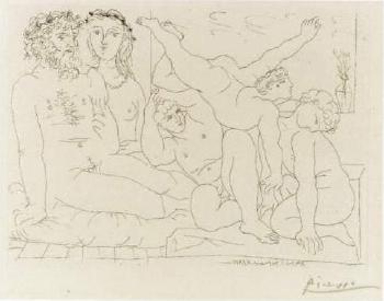 Famille de Saltimbanques by Pablo Picasso