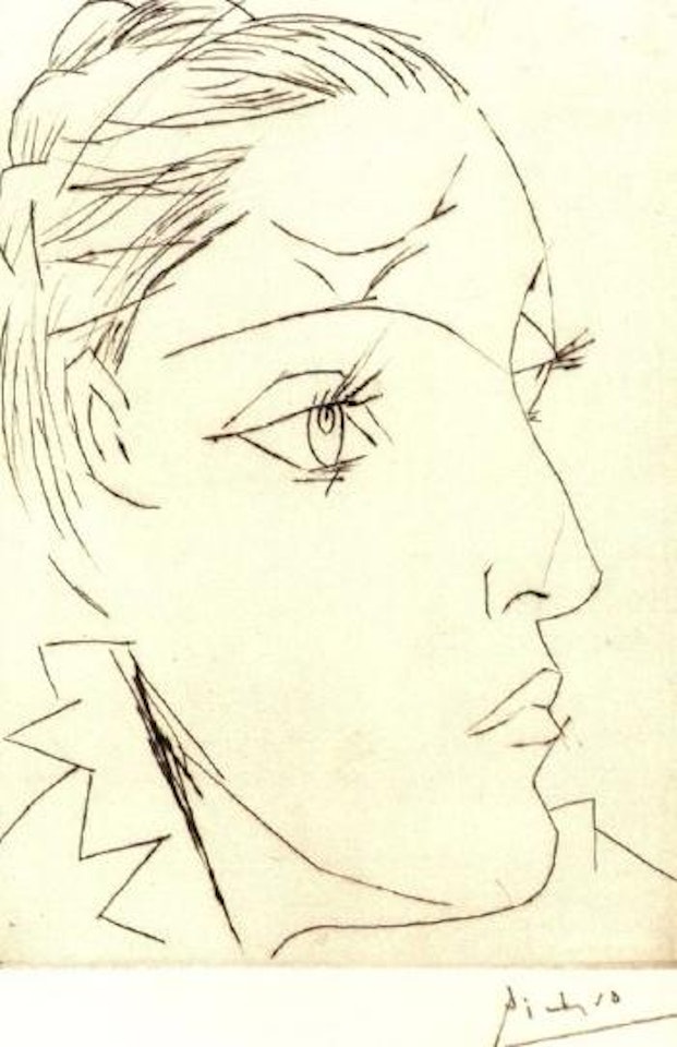 Portrait de femme by Pablo Picasso