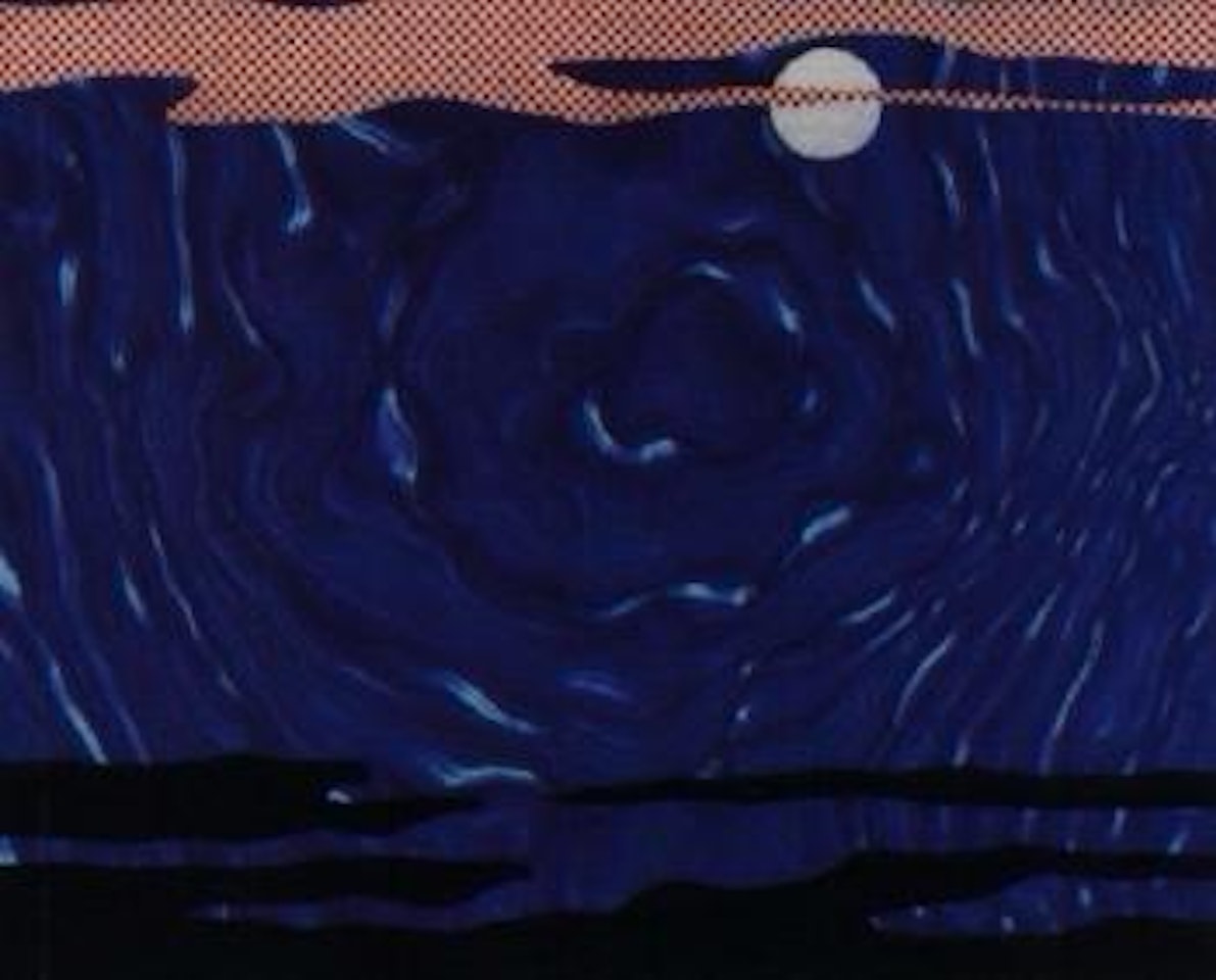 Moonscape, from 11 Pop Artists l by Roy Lichtenstein