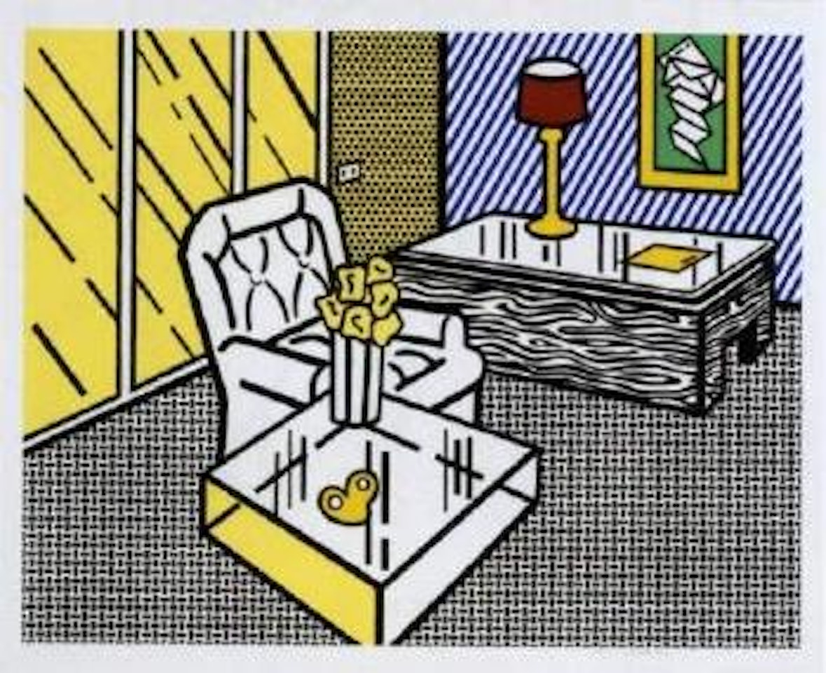 Den, from the Interior Series by Roy Lichtenstein