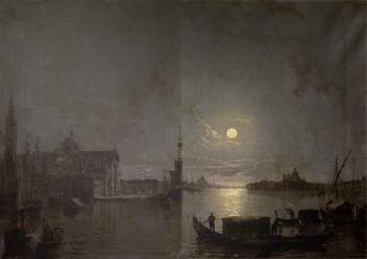 Le Grand Canal a Venise au clair de lune by Henry Pether