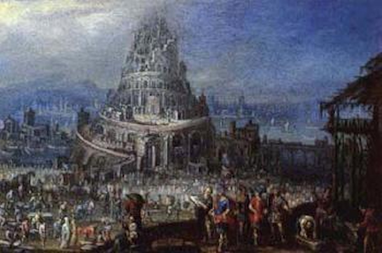 Tower of Babel by Flemish School