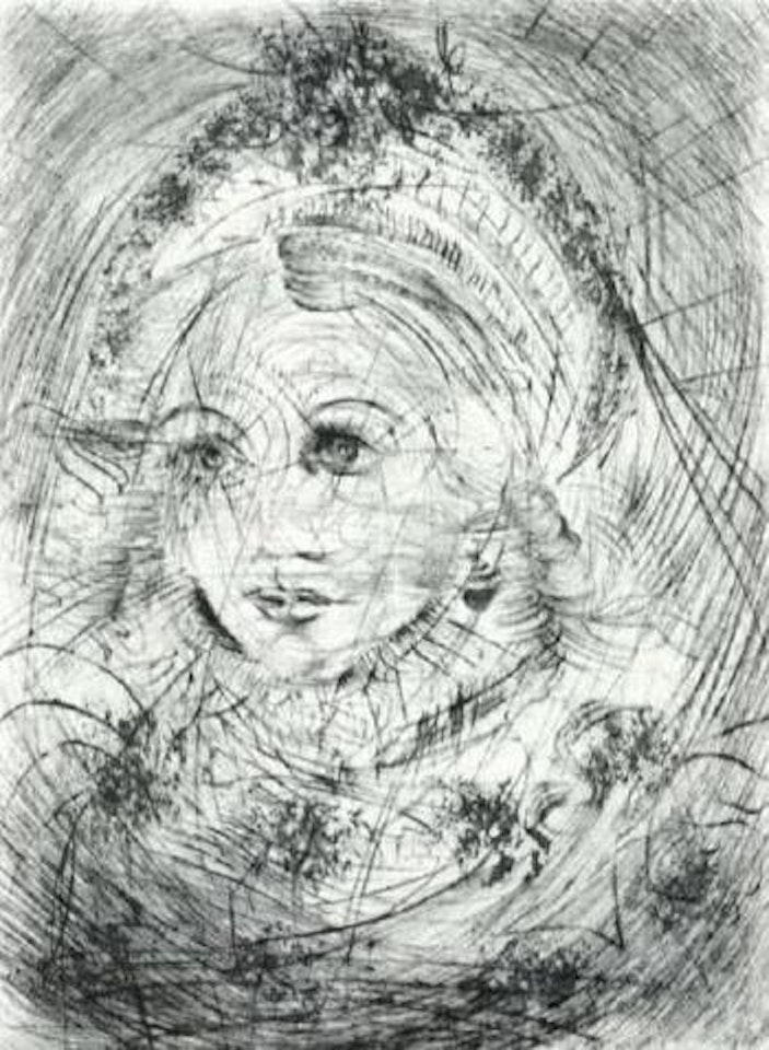 Portrait de Marguerite by Salvador Dali