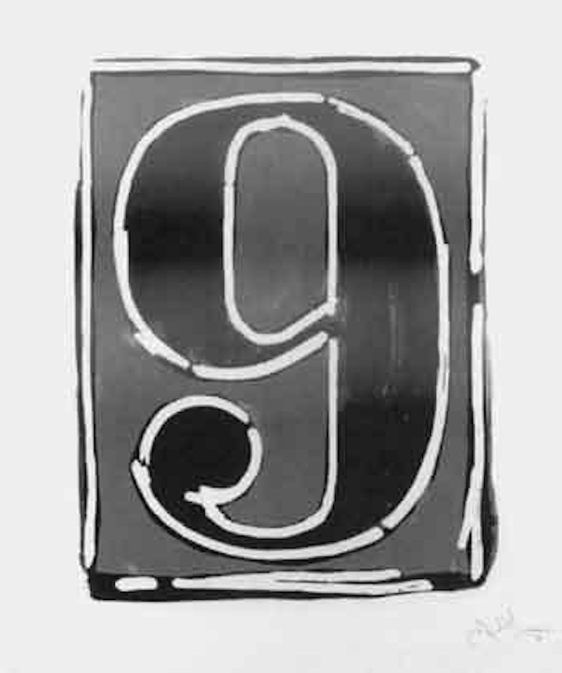 Figure 9 by Jasper Johns