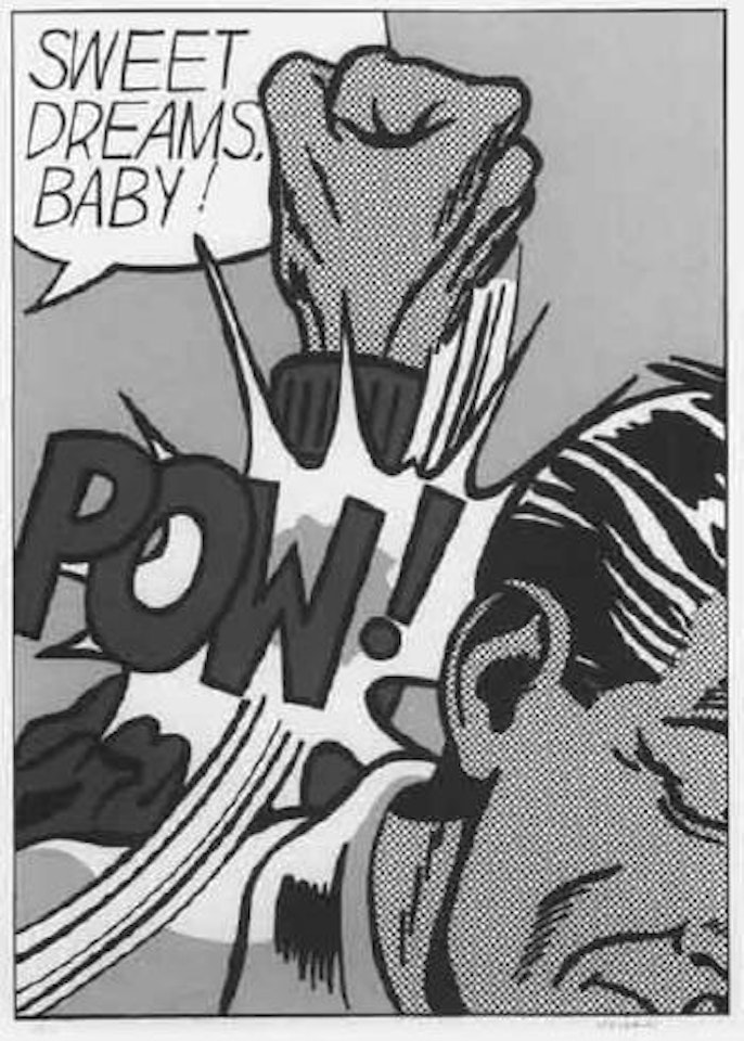 Sweet dreams baby ! by Roy Lichtenstein