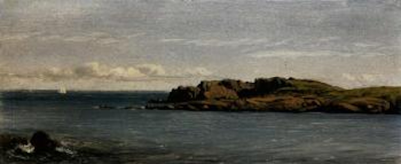 Study on the Massachusetts Coast by Sanford Robinson Gifford