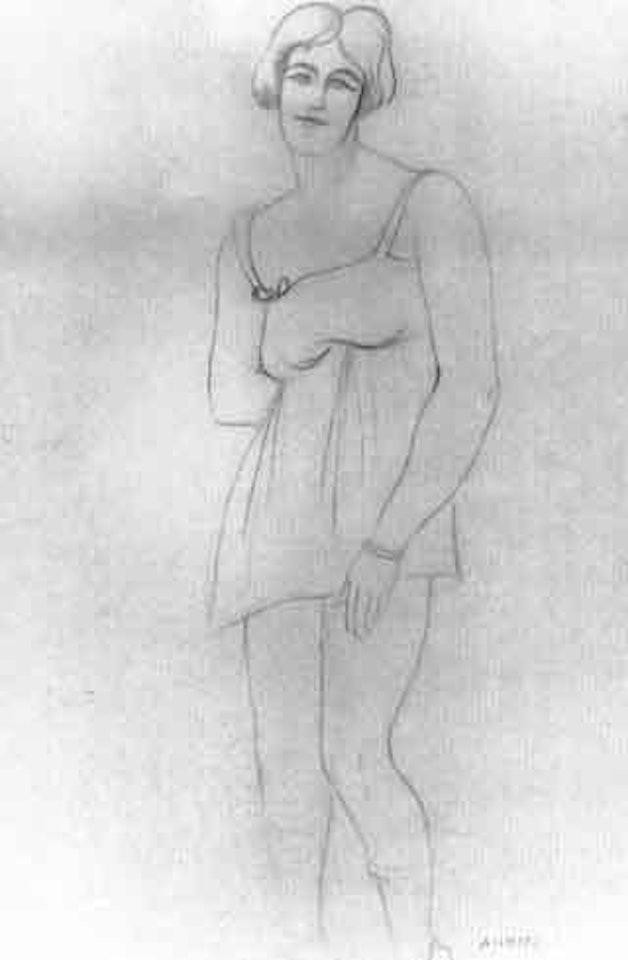 Femme deshabillee by André Lhote