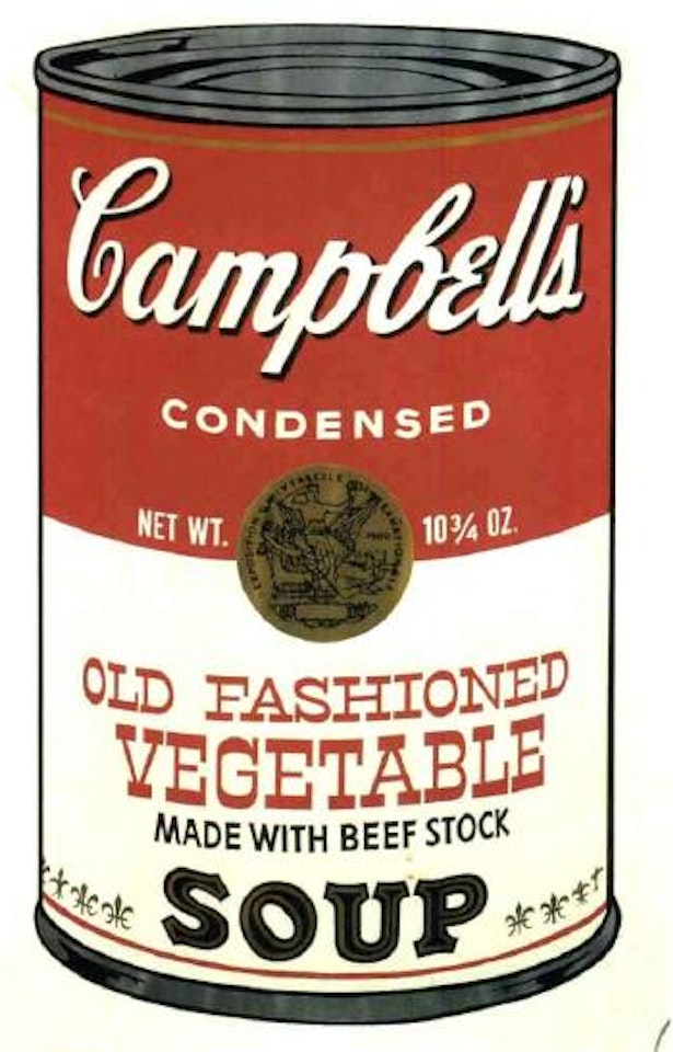 Campbell's soup II by Andy Warhol