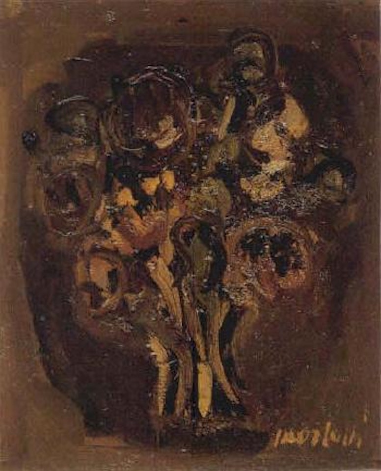 Dried flowers by Ennio Morlotti