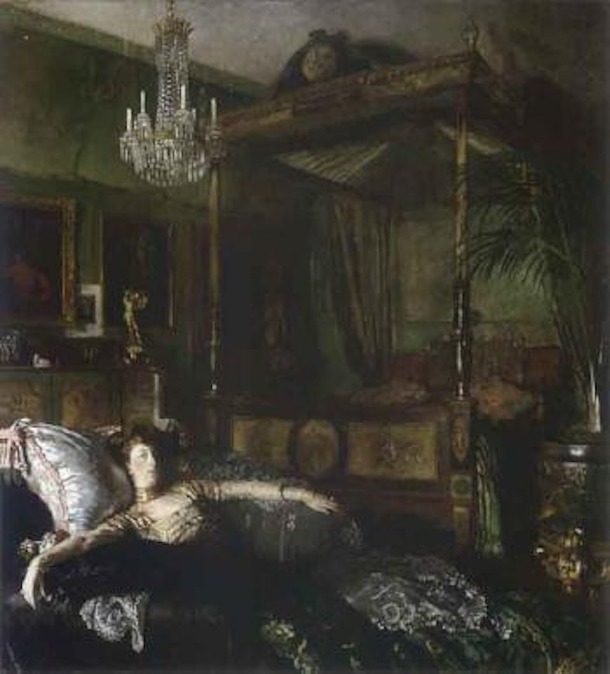 Interior at Clonsilla with Mrs St. George by William Orpen