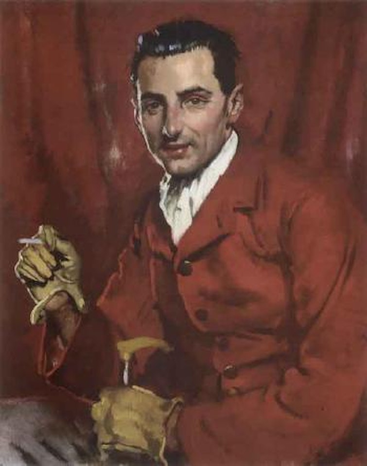 Portrait of Reginald Addyes-Scott by William Orpen