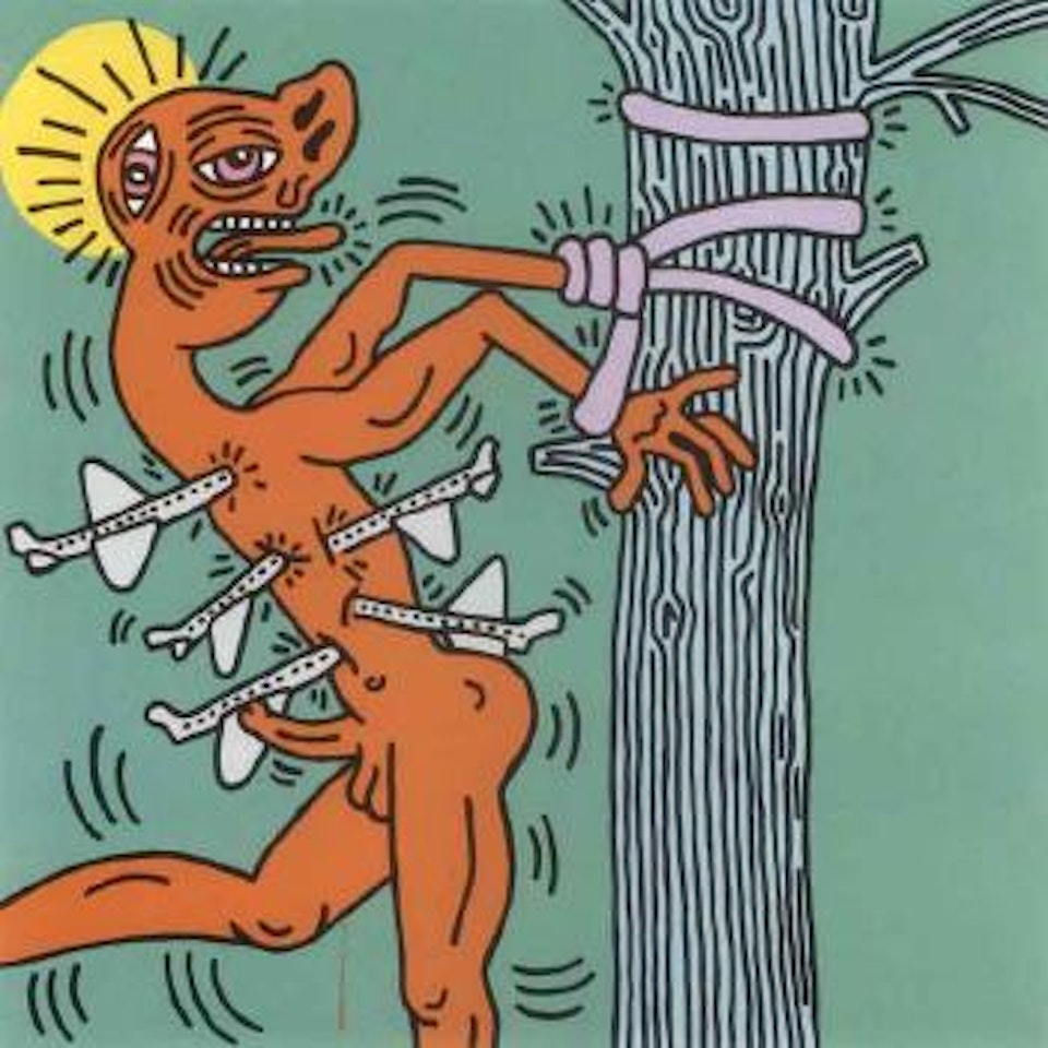 St. Sebastian by Keith Haring