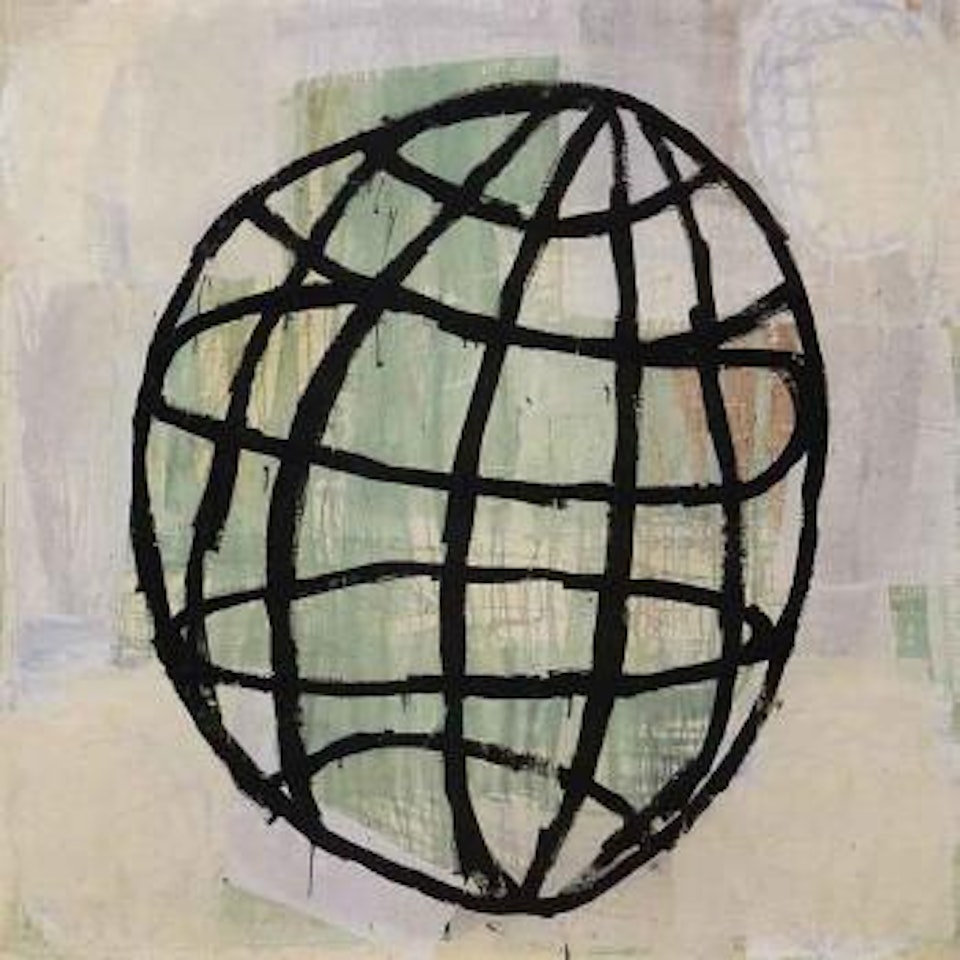 Untitled - globe by Donald Baechler