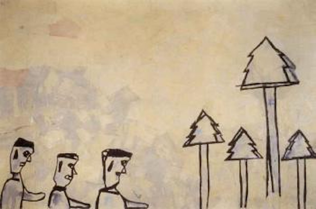 Schwarzwald - blackforest by Donald Baechler