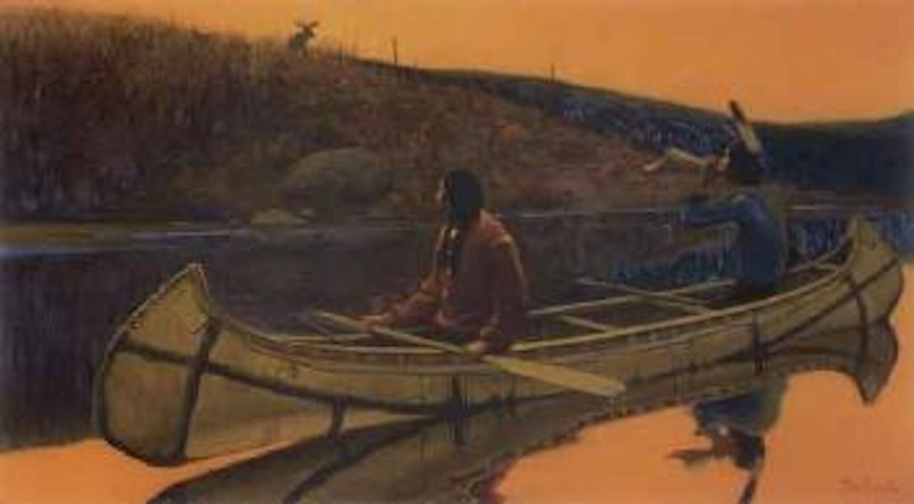 Hunters by Gerard Curtis Delano