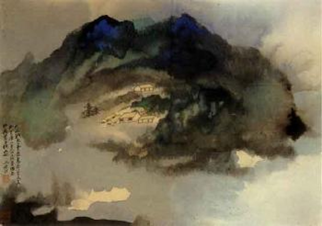 Dongtian studio by Zhang Daqian