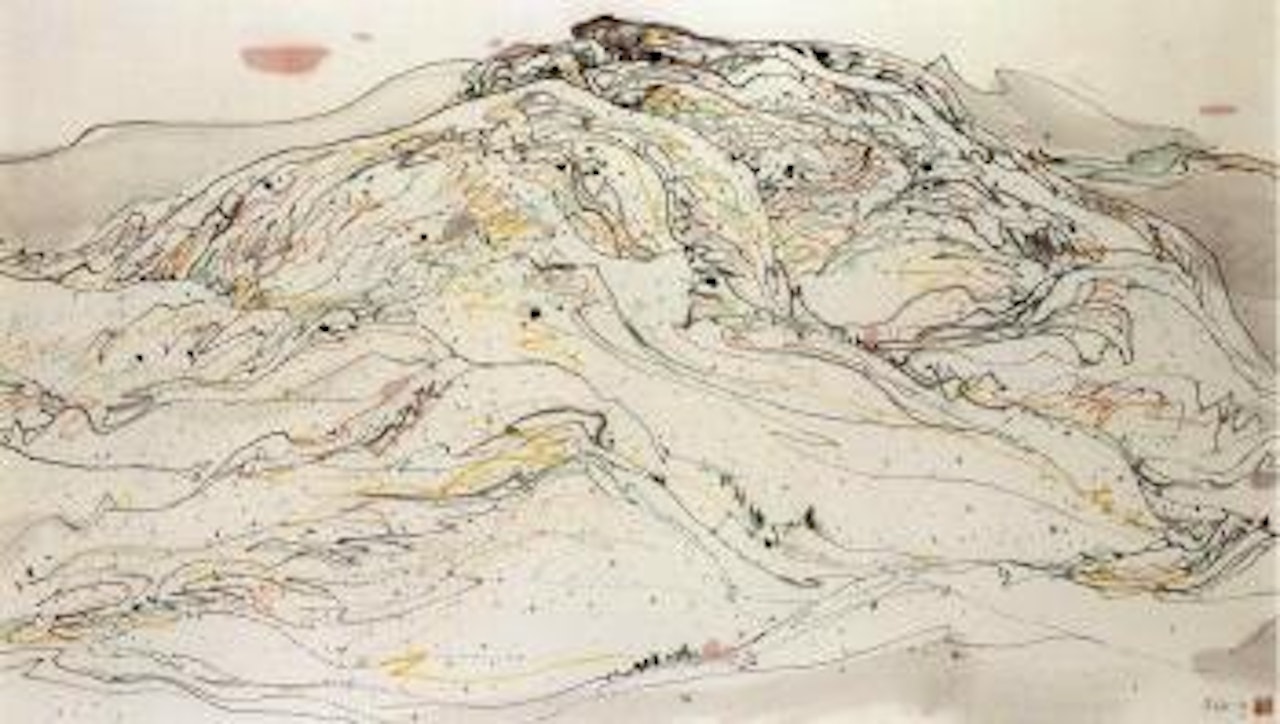 Mountainscape by Wu Guanzhong