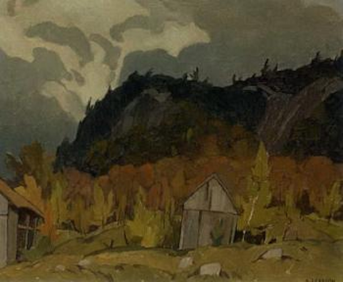 Gathering storm, Grenville, Quebec by Alfred Joseph Casson