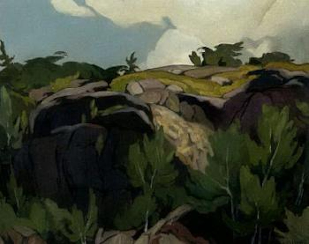 Cliff, Georgian Bay by Alfred Joseph Casson