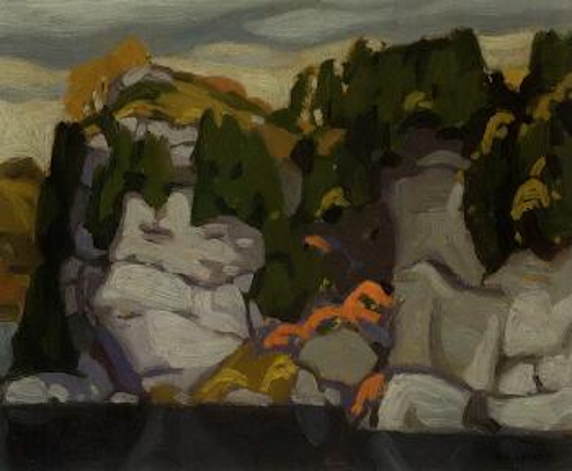 On the mill pond, Rockwood by Alfred Joseph Casson