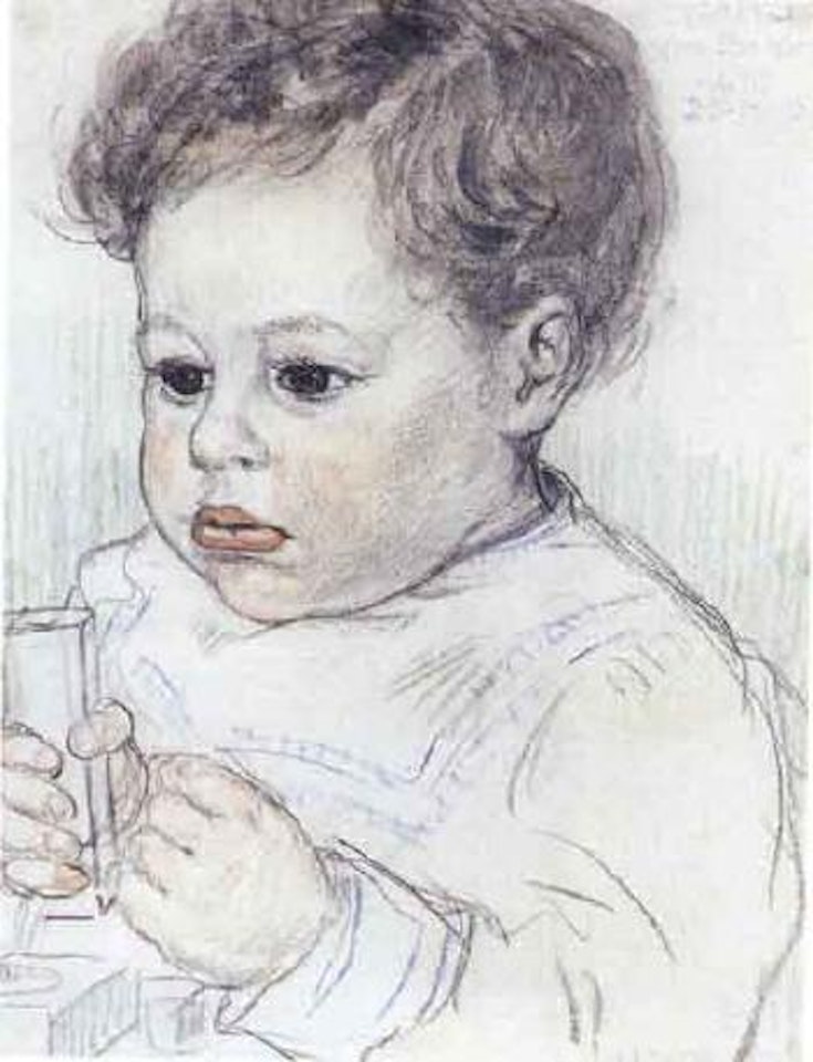 Hans van Berge, approximately 20 months old by Leo Gestel