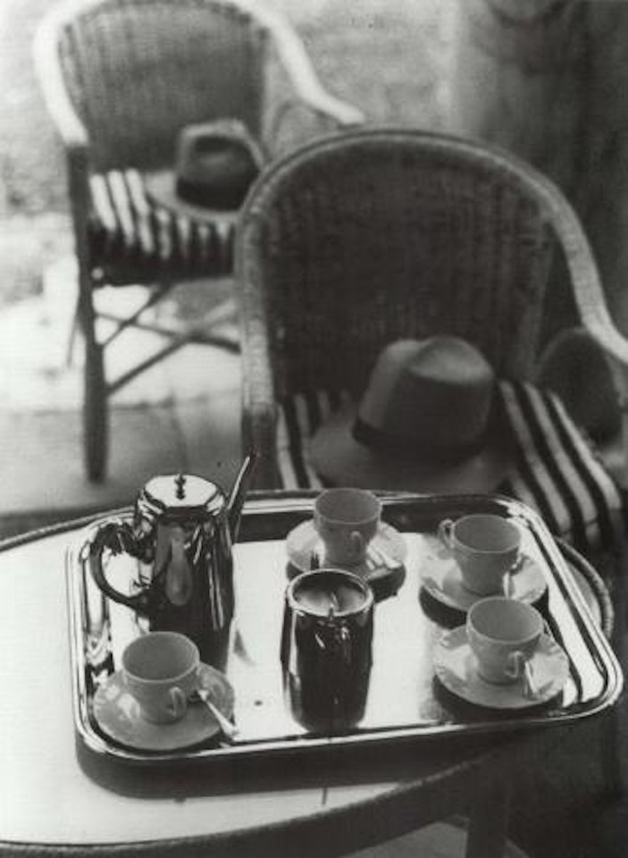 Still life with hats by David Hockney
