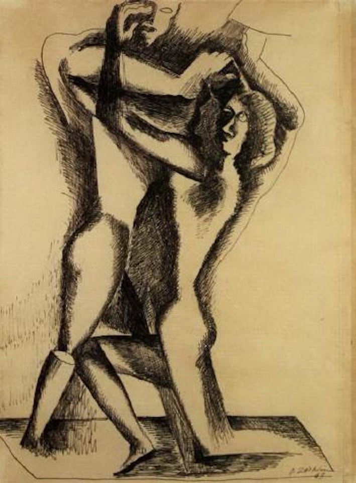 Lovers by Ossip Zadkine