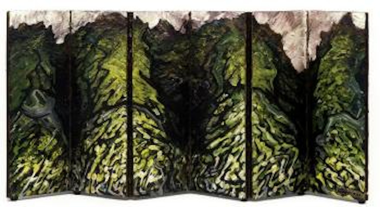 Double-sided screen by David Alfaro Siqueiros