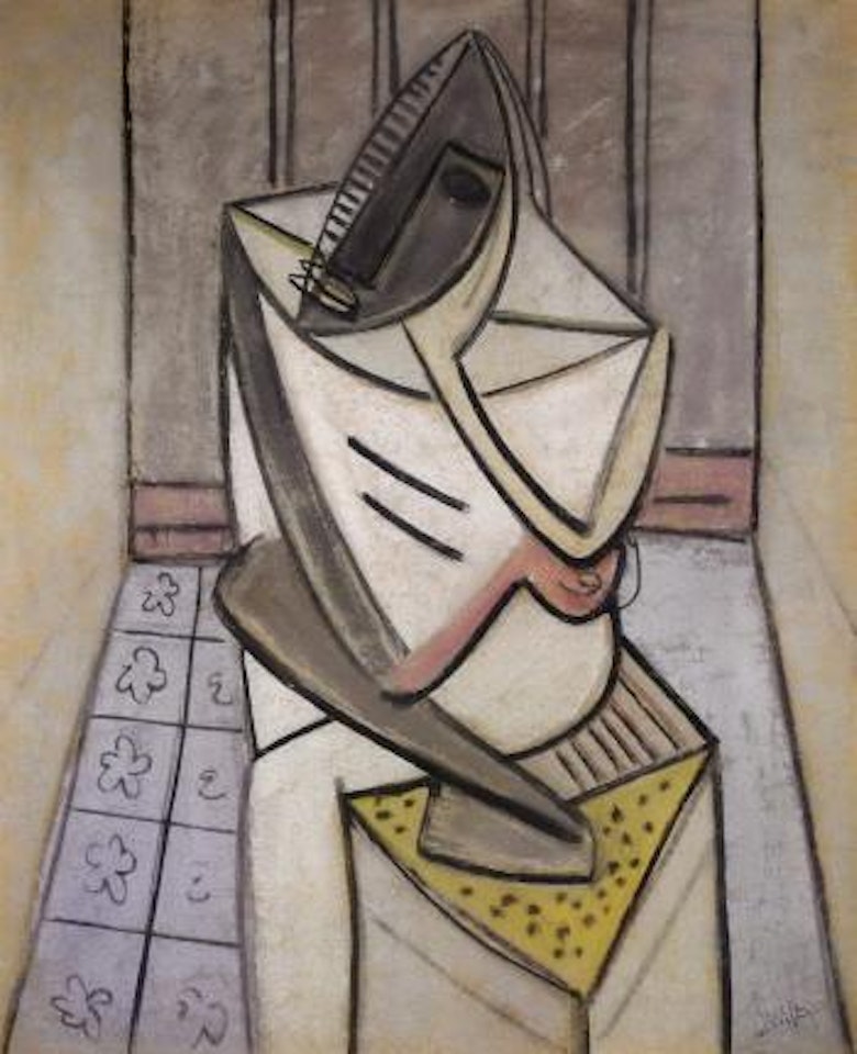 Donna asseguda - Seated woman by Wifredo Lam