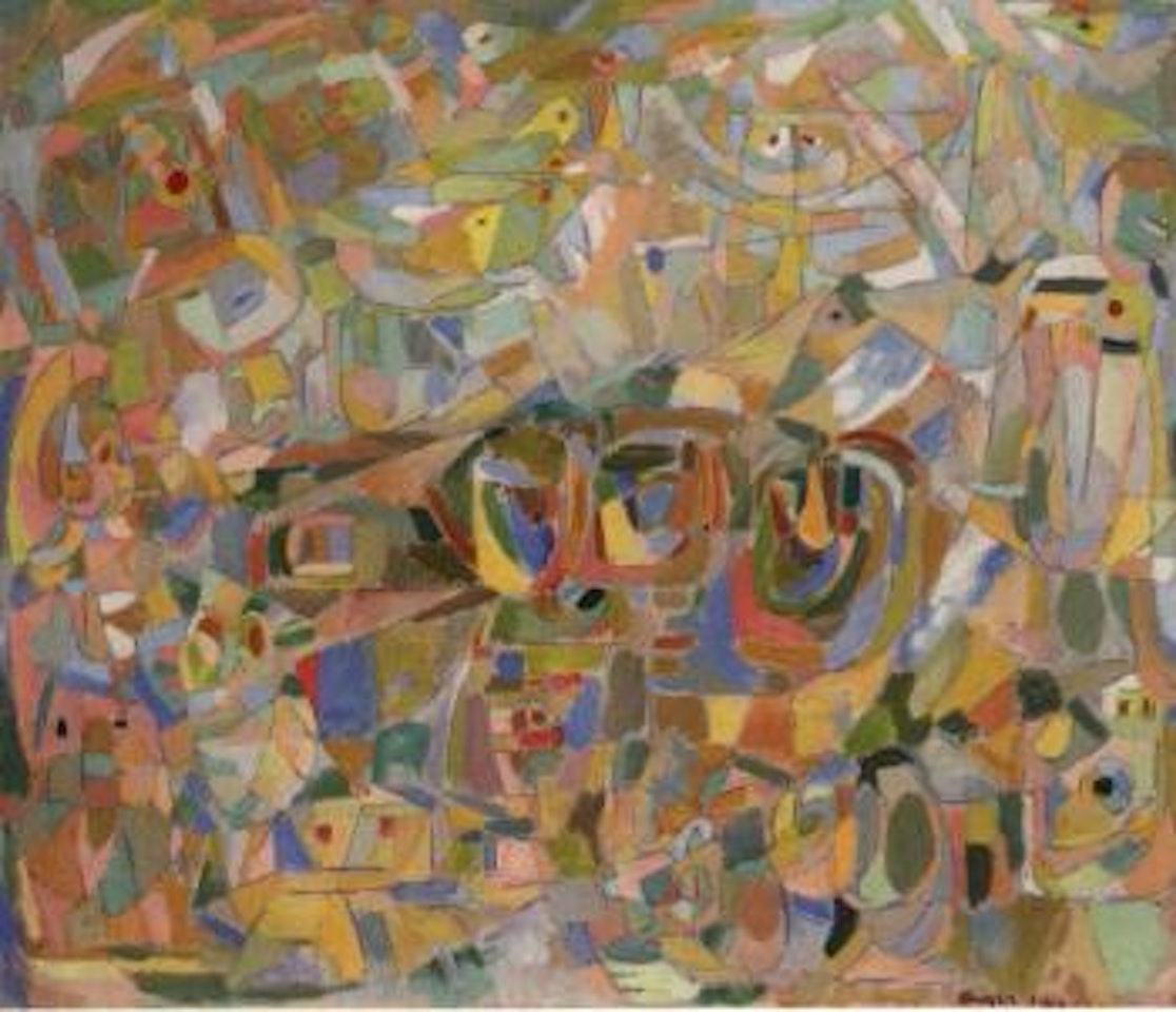 Hommage a Baudelaire by Asger Jorn