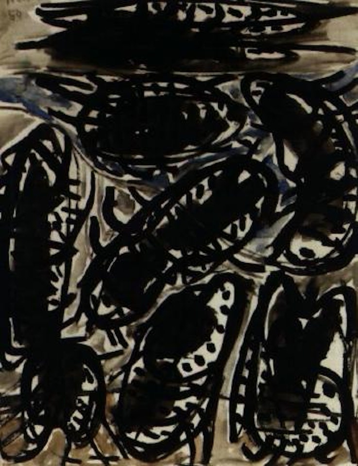 Sea animals by Asger Jorn