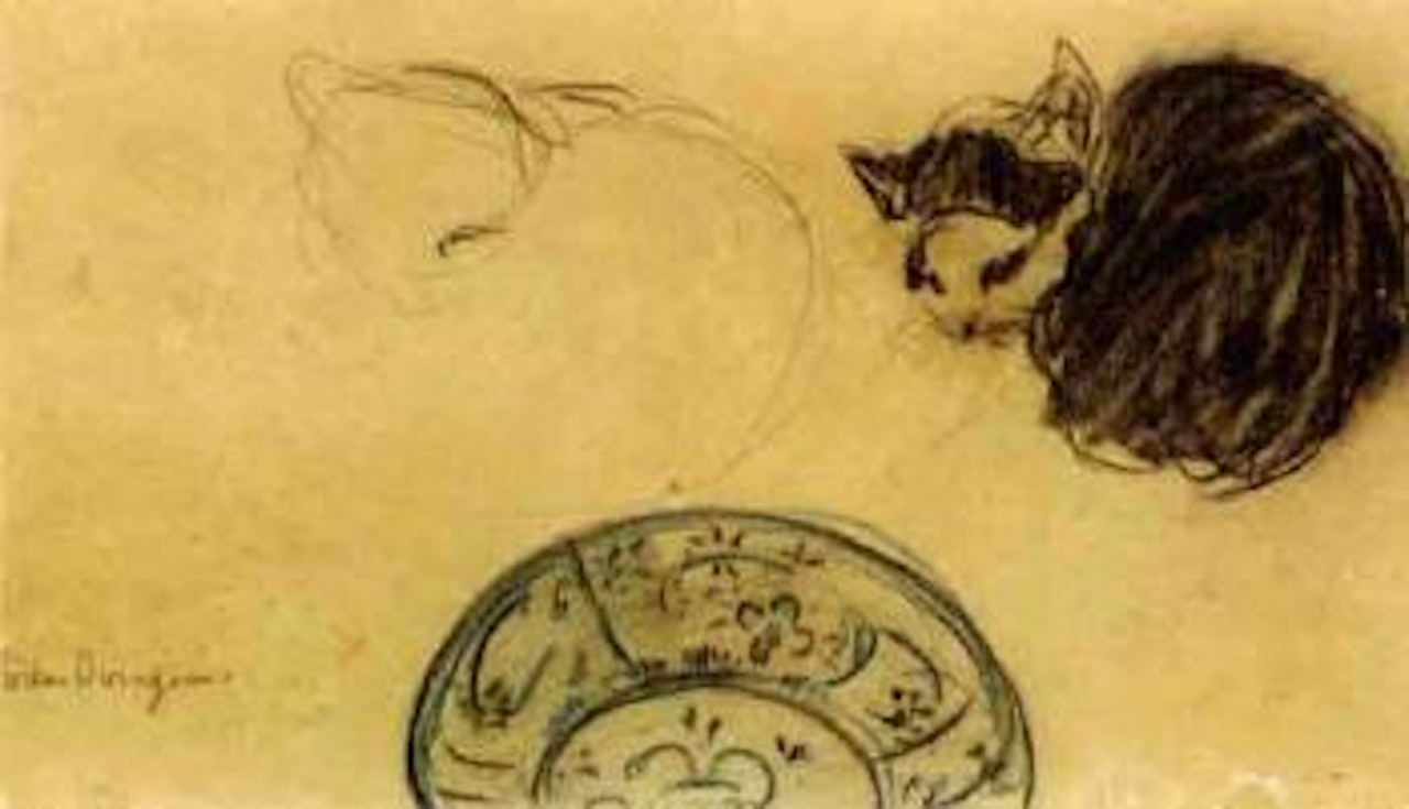 Le chat by Kees van Dongen