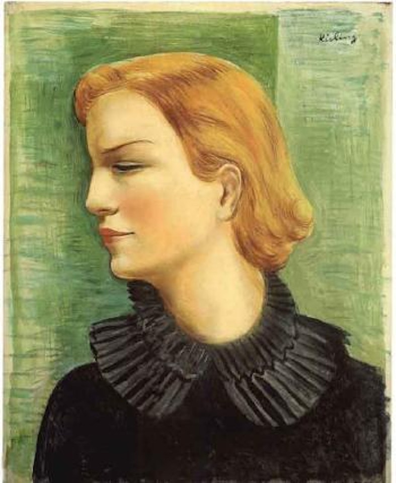 Jeune femme blonde by Moïse Kisling