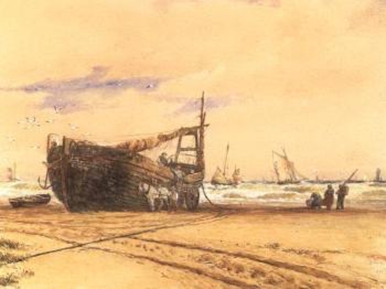 Berck sur mer by Thomas Bush Hardy