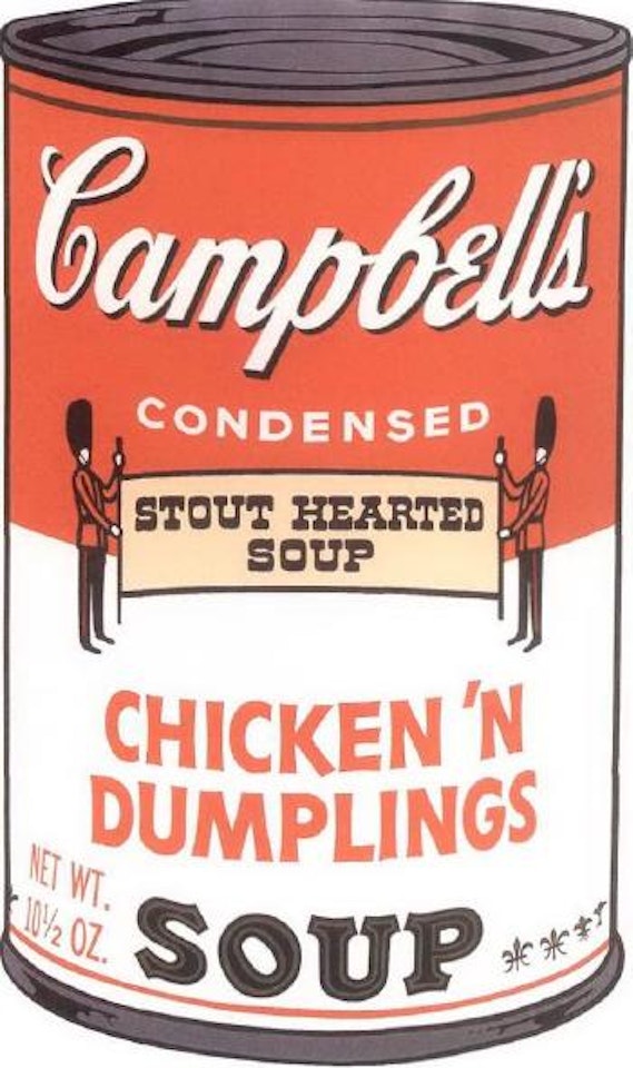 Chicken 'n dumplings by Andy Warhol