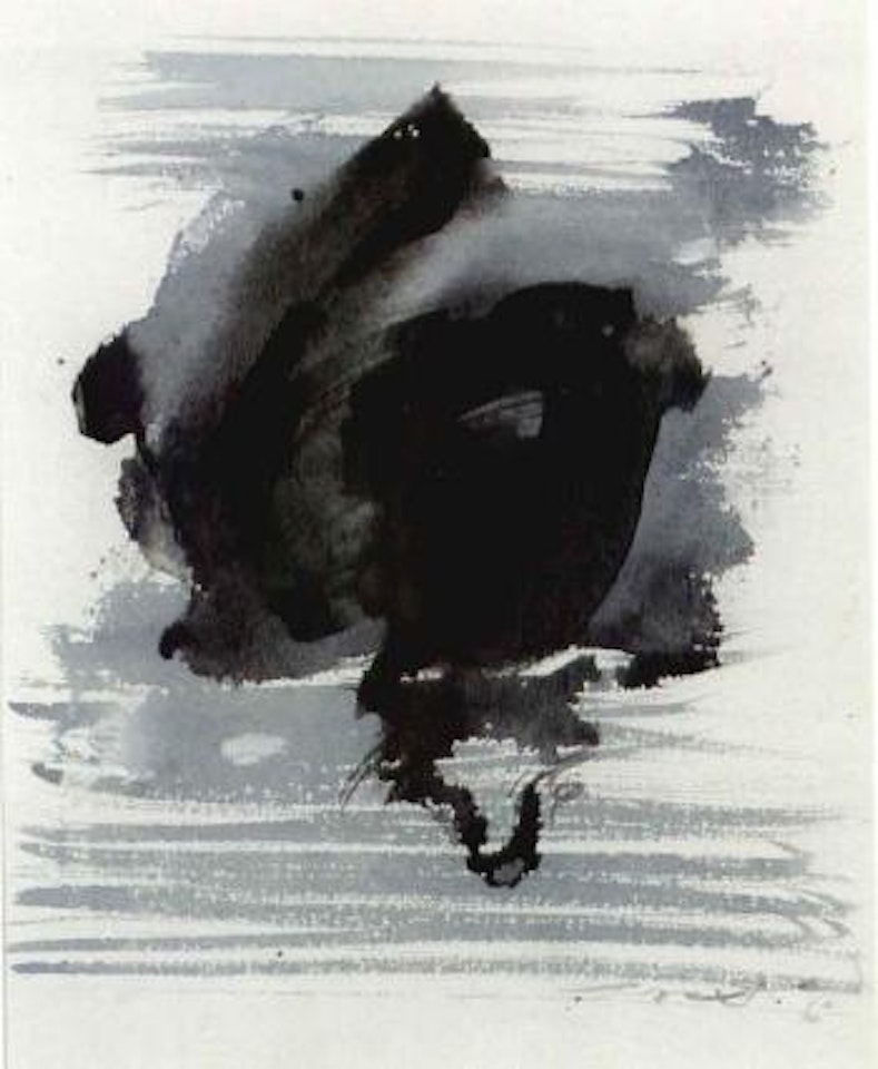 Composition by Zao Wou-Ki