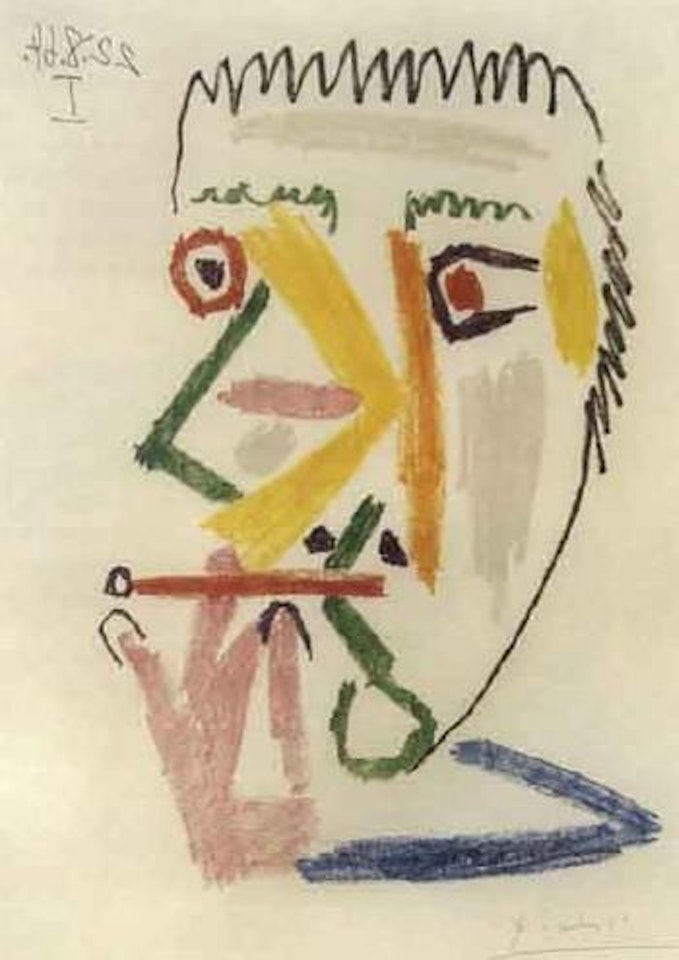 Fumeur by Pablo Picasso